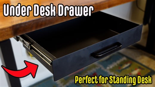 Watch Review of the Gome Under Desk Pull-Out Drawer on Amazon Live