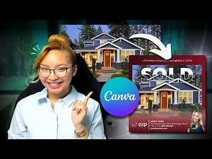 Make STUNNING Real Estate Posts in Canva That Actually POP!
