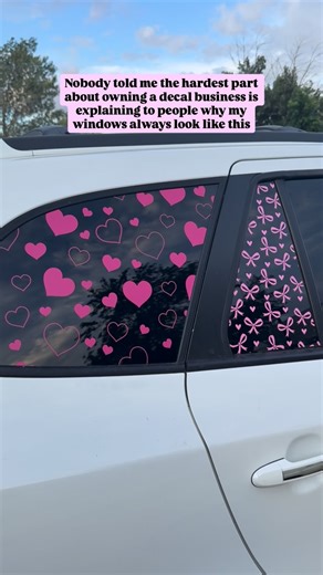 Car Decals and Accessories on Instagram: "HAPPY NEW YEAR! Owning this business taught me a lot. Mostly that my windows will never be empty again. 😂 Grateful for the lessons, the growth, and everything still ahead. #cardecals #decals #vinyldecals #vinylstickers #decalsticker"