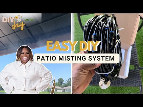 How to Cool Your Patio in 30 Minutes: Easy DIY Misting System Installation
