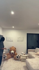 Teddy bear scare prank 🧸 #scarecam #prank #scarepranks #funny #funnyprank #scaring #jumpy #viral #fyp | Scare.prank.USA