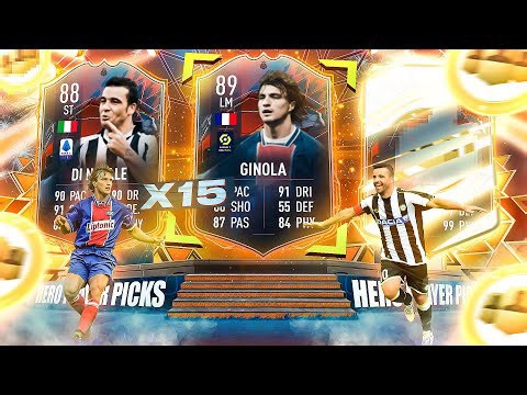 This is what you get from 15 guaranteed hero player pick packs!