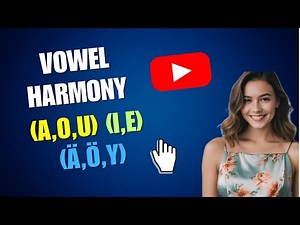 Learn Finnish Grammar : Vowel Harmony in finnish | Vokaaliharmonia