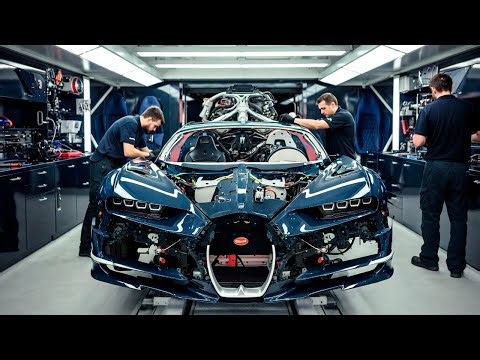Inside the Bugatti Chiron Atelier — Forging the World’s Fastest Luxury Hypercar (Full Process)
