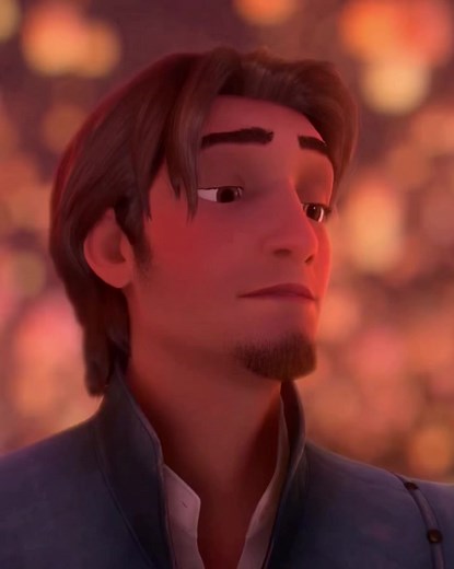 Tangled Series Rapunzel and Flynn Kiss Scene