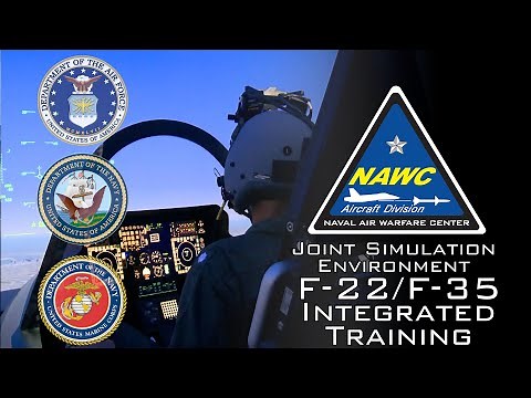JSE Joint Training with F-35 and F-22 Pilots