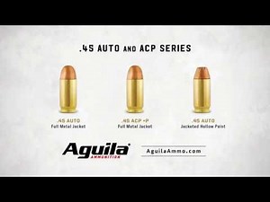 Aguila Ammo Centerfire .45 Auto and ACP Series
