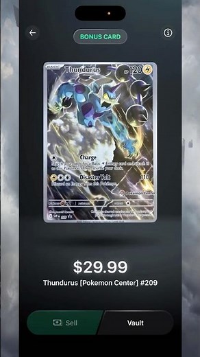 Pulling the Pokémon Center EXCLUSIVE Thundurus 209 on Triumph Rips!