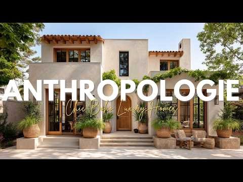 Chic Boho Luxury Homes Inspired by Anthropologie Artistic Spring Interiors