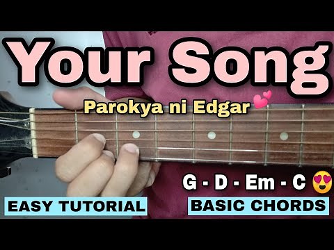 Your Song - Parokya Ni Edgar (EASY GUITAR TUTORIAL)