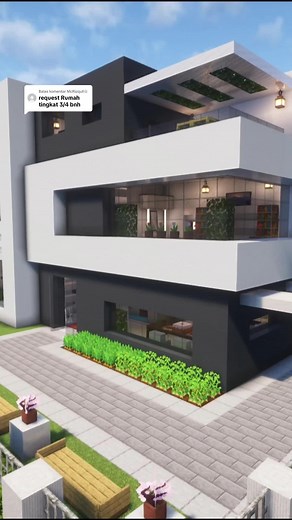 Modern House Minecraft Tutorial