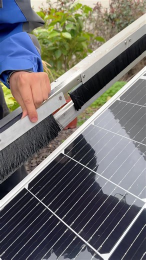 Modular Brush Length | Compact Shipping, Quick Installation #superpiping #solarrepair #solar