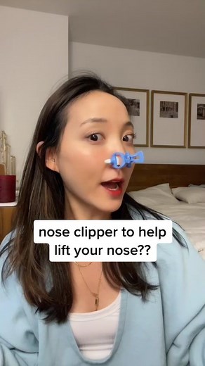 Testing a Nose Clipper to Help Lift Your Nose