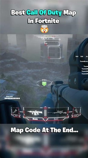 Call Of Duty Map In Fortnite 😱 | Best Call Of Duty Map In Fortnite 🤩 #Ic3Shorts #fortnite