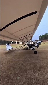 AirBike Ultralight takeoff. Check out the full video. #flying #aviation #airbike