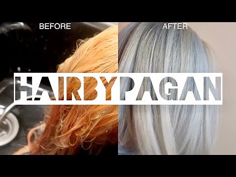 GET RID OF ORANGE HAIR AT HOME FOR CHEAP!!