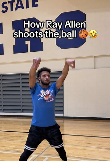 Ray Allen's Unique Basketball Shooting Technique