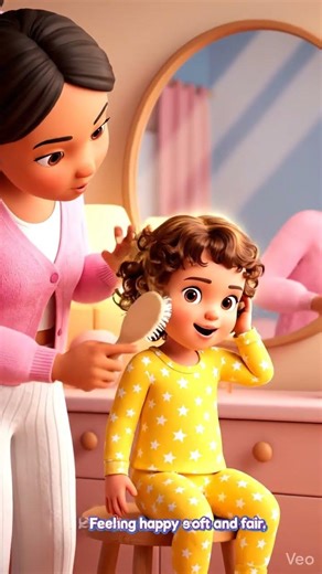 Brushing Hair Song 💇 | Hair Care Routine for Kid