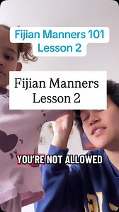 24K views · 6K reactions | Fijian Manners Part 2 Sharing Fijian manners and values passed down from my late grandmother. Let’s keep our Fijian values alive, wherever we are!  So, the reason Fijians avoid touching others’ heads or hair isn’t about hygiene or personal space. It’s about honoring the sacredness and mana of each person. #FijiDay | Noqu Vuravura Lailai | Facebook