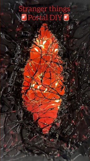 My DIY Stranger Things Portal 🚨🔥