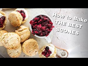 Make Perfect Fresh Scones. Easy Baking Recipe