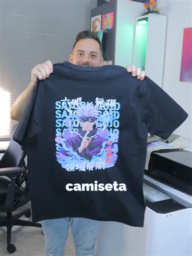 Dibujo a✨ Satoru Gojo ✨ y lo convierto en camisetas 👕 Promoción 🏷️Apparel Printer xTool (impresora textil) https://xtool.pxf.io/Vxq6nR (🔗 BIO) Código de descuento