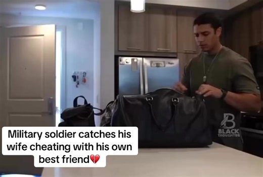 Military Soldier Confronts Cheating Wife and Best Friend