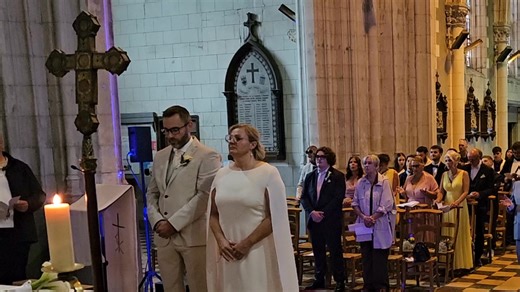 61K views · 1.3K reactions | " Notre père de Glorious " interprété pour le mariage de Betty et Mickaël le Samedi 27 Septembre 2025. | Chorale de l'église Notre Dame de Grâce d'Ardres | Facebook