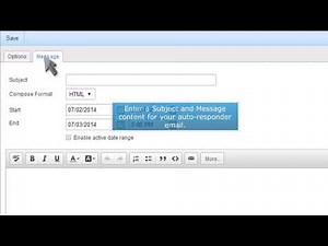 SmarterMail: How to Create an Autoresponder