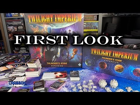 Twilight Imperium : Thunder's Edge - First Look at the New Expansion!