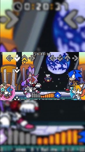 FNF Sonic Rush: Blaze vs Sonic (Rushshot) #sonic #sonicrush #sonicthehedgehog