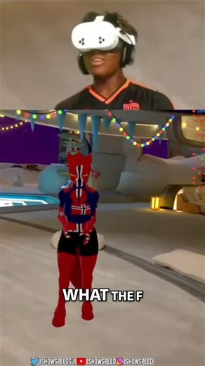 SpeedVault on Instagram: "He back on VR with a girl character 😭🥀 #ishowspeed"