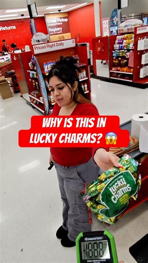 Why is there Red 40 in Lucky Charms at Target? 😱 #shorts