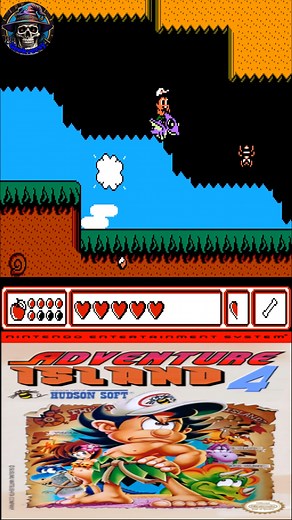 Adventure Island IV (NES) #nes #Nintendo #adventureisland4 | Geekversy