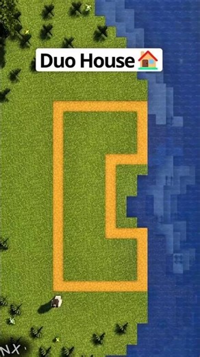 Minecraft River Side Duo House Build! 🌊🏡 | 2 Player Survival House Tutorial#MinecraftTutorial #Duo😯