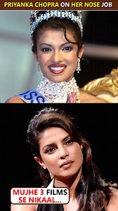 51K views · 213 reactions | Priyanka Chopra discusses her nose surgery in an interview and discloses that she experienced depression due to complications during the procedure. She also revealed that she lost 3 big films. | Bollywood Now | Facebook