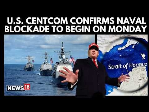 BLOCKADE ACTIVE: US Navy Seals Iranian Ports at 10 AM Deadline! | N18G