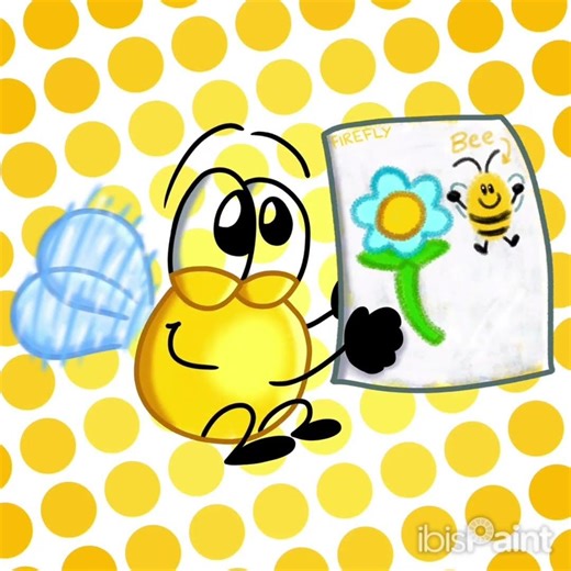 Firefly’s drawing! #fly #firefly #art #ibispaint #animals #artwork #digitalart #insect #cute #bee