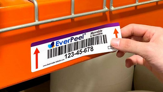 Removable Rack Labels