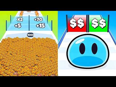 Food Run vs Slime Run Race🔥MAX LEVELS UNLOCKED! (2026 Update)