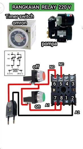#shorts installation of timer switch installation on pump machine