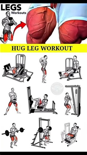Best Exercises for Leg Muscle: Science-Based Routine 🧬🦵 #legworkout #fitness #gym