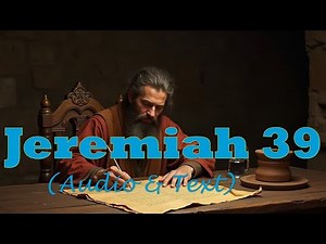 Jeremiah 39 | KJV AUDIO BIBLE (With Text & Images)