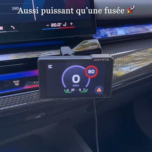 Avec son écran tactile ultra-réactif de 4 pouces, Coyote Max est l‘assistant d’aide à la conduite nouvelle génération. | Coyote France