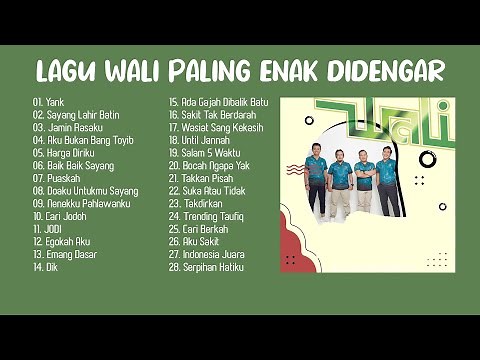 Lagu Wali Paling Enak Didengar - Koleksi Wali Band Masa Dulu dan Kini