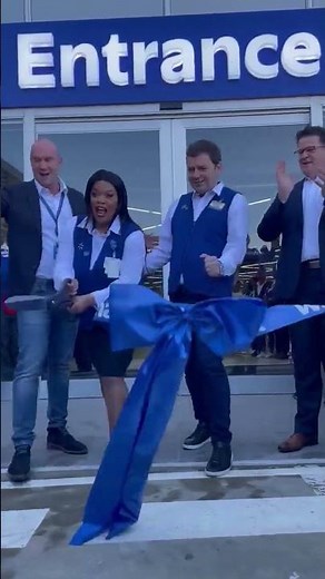 Walmart has officially opened its first store in Africa at Clearwater Mall in Johannesburg.