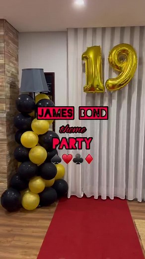 James Bond Theme Party Ideas for a Birthday Celebration