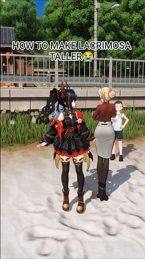 HOW TO MAKE LACRIMOSA TALLER😭 | NEVERNESS TO EVERNESS