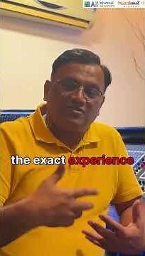 Mastering Live Sound with Dr. Pramod Chandorkar | @UniversalAiUniversity | @SoundideaZAcademy