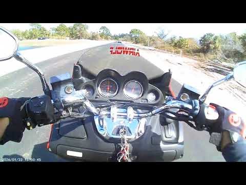 Modified Honda Reflex Scooter : Racing on New Tarmac . Thee Coolest Scooter in USA..